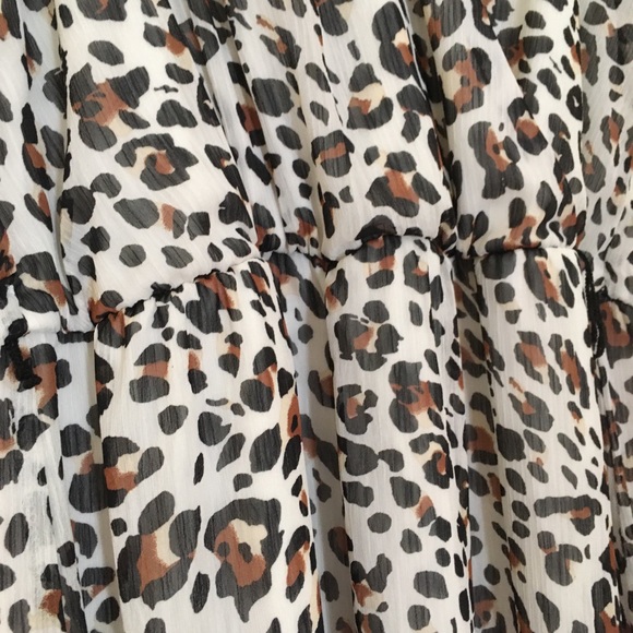 C est 1946 Leopard Maxi dress size Large - Picture 7 of 9